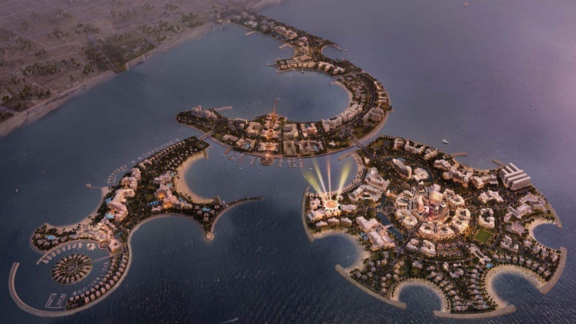 Al Marjan Island Coastline