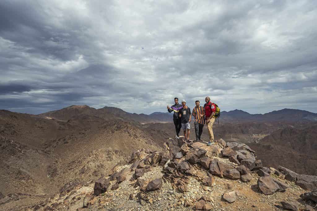 Wadi Shawka hiking trail in Ras Al Khaimah